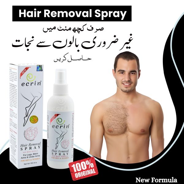 Original Ecrin Hair Removal Spray for Men And Women